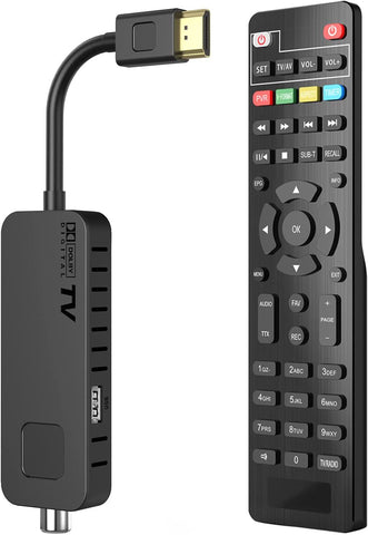 Décoder DVB-T2 récepteur numérique terrestre HDMI TV stick DCOLOR