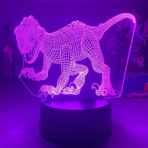 Lampe de chevet en forme de dinosaure 3D